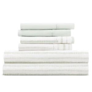 Kaycie Gray Microfiber 6-Pc. Sheet Set, Full